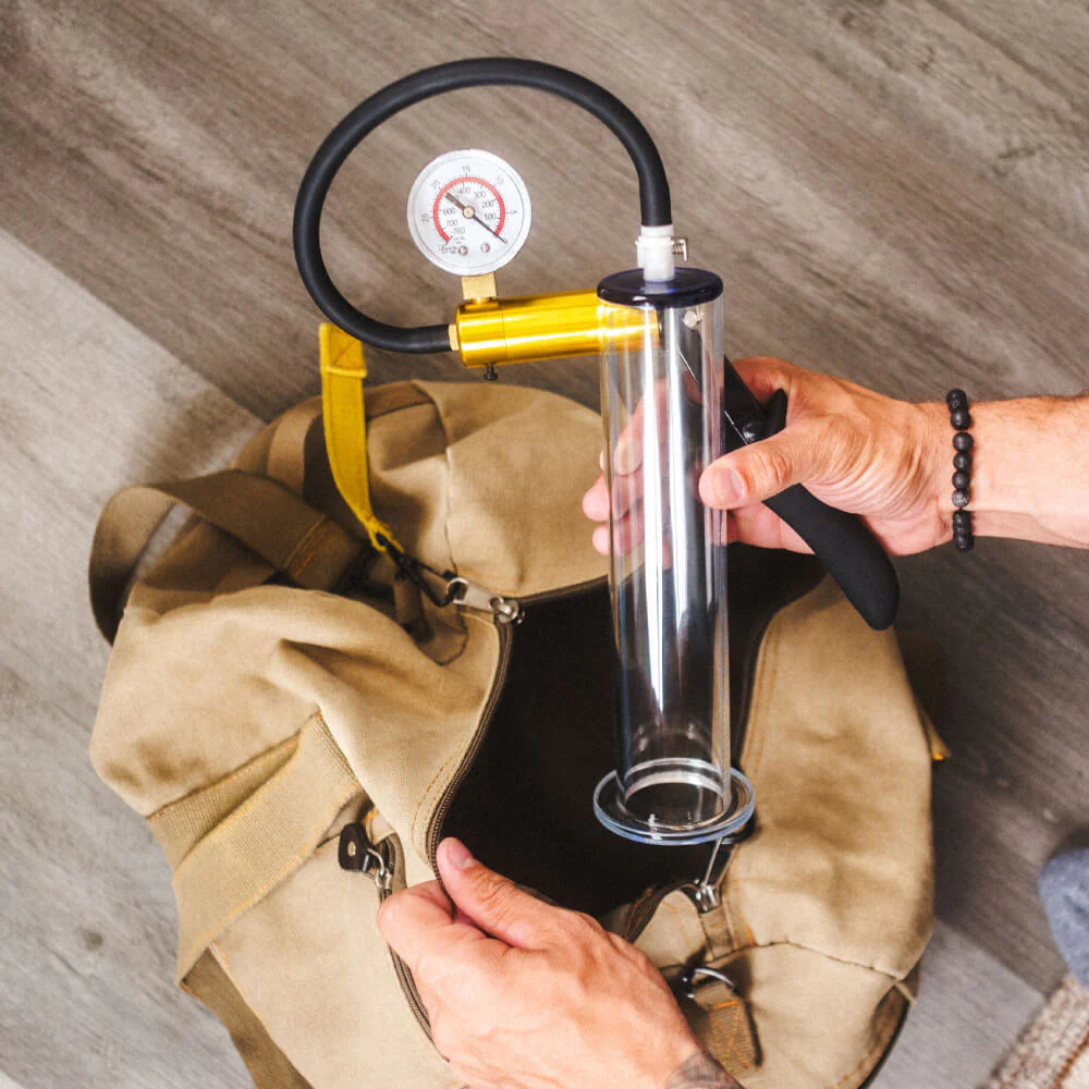 Endurance Pro 12 Inch Penis Pump + Air Gauge - Image 5