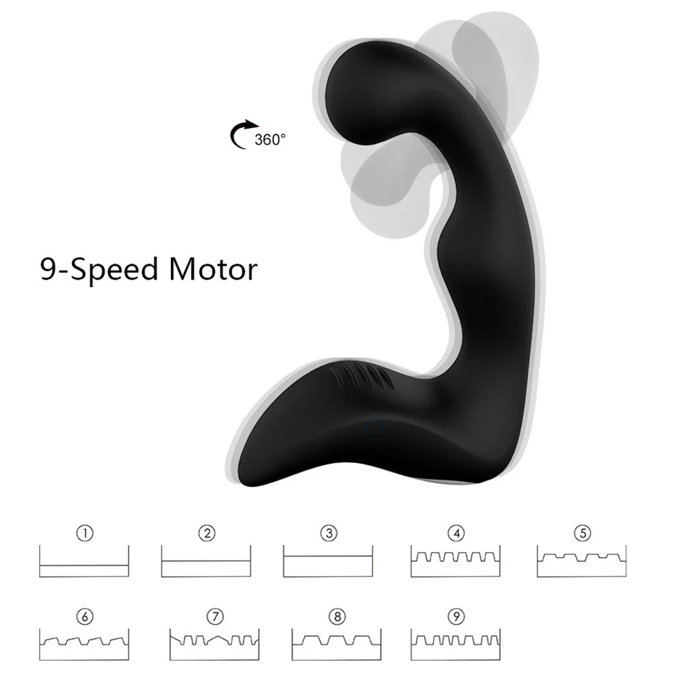 FORTIS 9 Speed Remote Controlled Vibrating Prostate Massager - Image 10