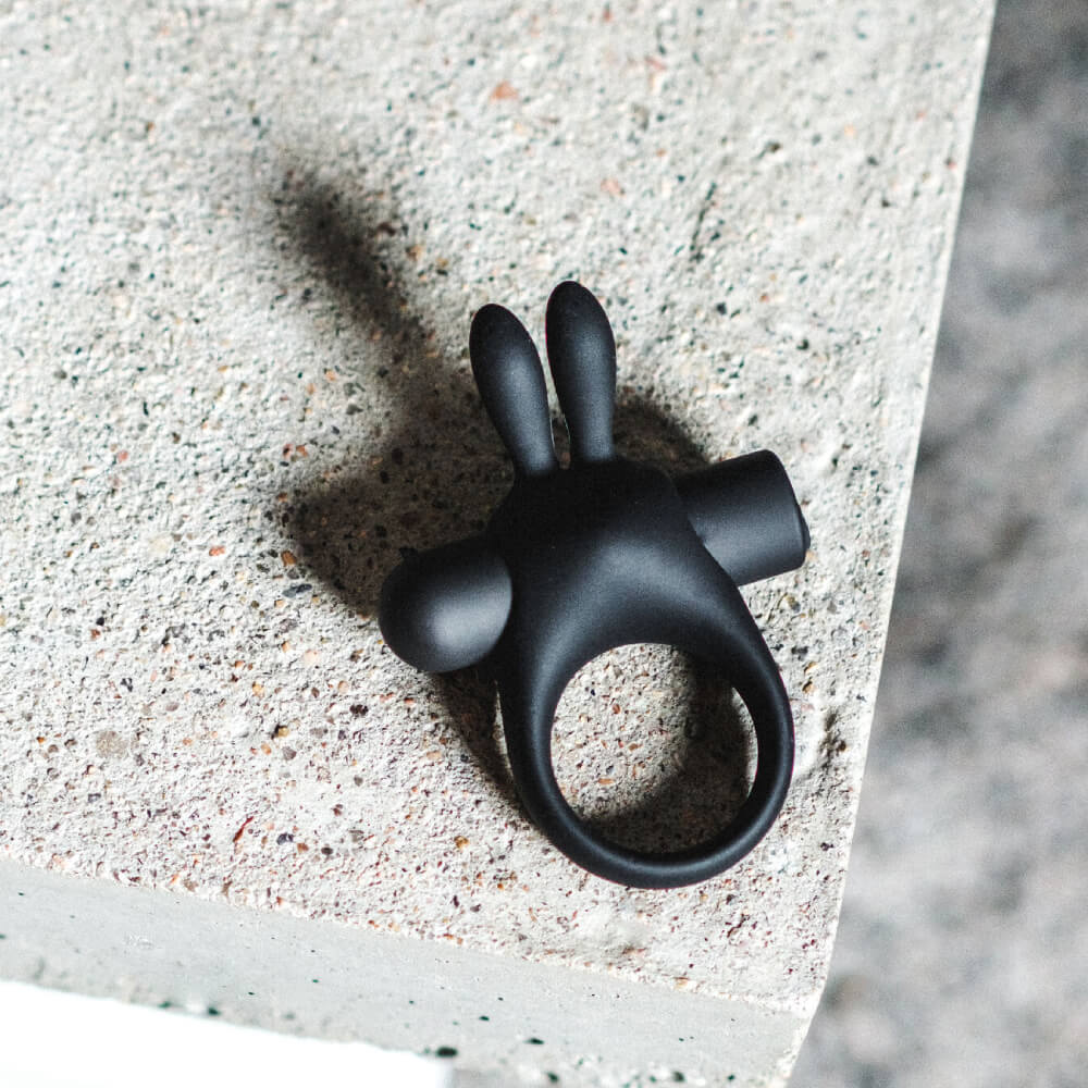 Fury 10 Speed Vibrating Rabbit Couples Ring - Image 6