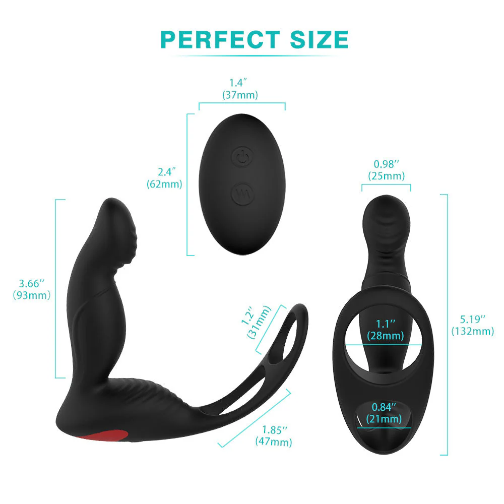 PPD Vibrating Prostate Massager and Cock Ring - Image 10