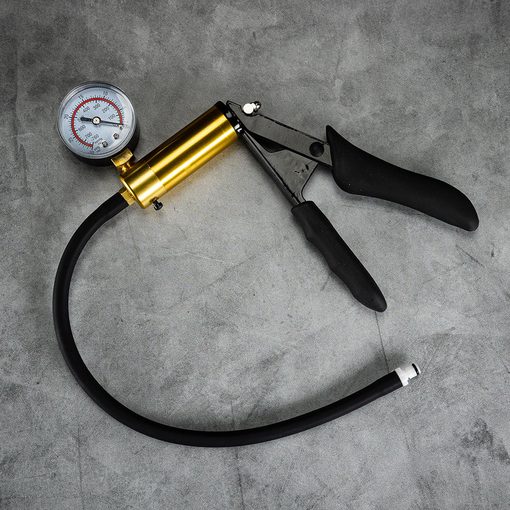 Silicone Comfort Grip Hand Pump + Precision Air Gauge - Image 3